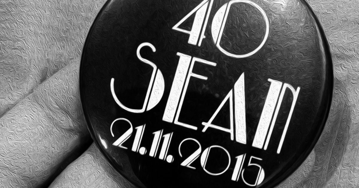 Sean’s 40th Birthday